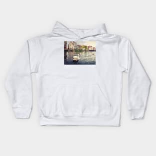 magnificent swans Kids Hoodie